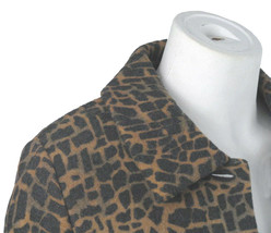 NEW Geiger Austria Boiled Wool Jacket (Coat)!  12 e 42   *Animal Leopard... - $229.99