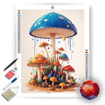 Vintage Mushroom Stand - Diamond Painting Kit - £15.64 GBP+