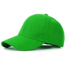 Mens Womens Plain Baseball Cap Hat Polo Style Wool Hook Loop Adjustable ... - $9.99