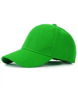 Mens Womens Plain Baseball Cap Hat Polo Style Wool Hook Loop Adjustable ... - $9.99