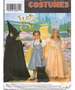 Simplicity 7801 WIZARD OF OZ DOROTHY GLINDA WITCH COSTUMES 3-8 OOP - £22.45 GBP