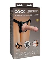 King Cock Elite Beginner&#39;s Silicone Body Dock Kit - £59.39 GBP