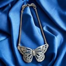 Vintage Butterfly Necklace - £27.91 GBP