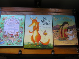 Lot Of 3 Henkes So Happy! No Matter What Bunnies Treasury Hardcover Books - £8.71 GBP