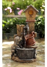 Jeco FCL132 Birdhouse &amp; Dog Water Fountain - £146.19 GBP
