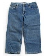Jones New York Blue Denim Cropped Capri 5 Pocket Jeans Women&#39;s NWT - £39.90 GBP