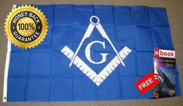 3X5 Masonic Flag Mason Flags Banner Sign New 3X5 F515 Premium Vivid Color And Uv - £3.64 GBP