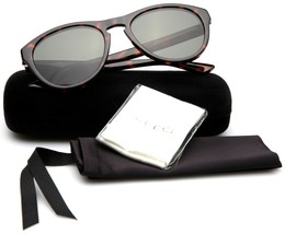 New Gucci Gg 0747S 003 Havana Sunglasses 55-19-145mm Italy - £128.95 GBP