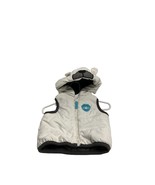 Small Wonders Infant Baby Size 3 6 months Puffer Puffy Vest Hooded Polar... - £7.03 GBP