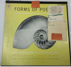1961 Forms Poetry Eav Lp Record Wadsworth Educational Audio Visual Locked Groove - $10.50