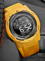 8105 Digital Sport Watch Tactical LED Light Shock Resistant 46mm 3ATM Black - $19.99