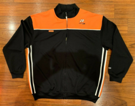 Chase Authentics Men&#39;s Tony Stewart Home Depot Jacket in Black/Orange XL NWT  GW - £30.97 GBP