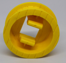 Vintage Fisher Price Sesame Street ClubHouse Yellow Wheel Part Accessory... - £15.89 GBP