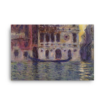 Claude Monet Palazzo Dario 4, 1908 Canvas Print - $99.00+
