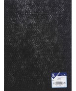 Stiffened Friendly Felt 9inchesX12inches Black(Pack of 12) - $51.49