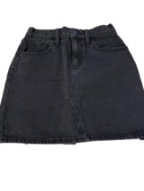 Girl&#39;s Old Navy High Rise, Black Jeans Mini Skirt Size XL /14-16 NWT - £11.97 GBP