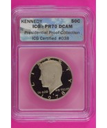 1978 S PR 70 Deep Cameo John Kennedy Clad Half Dollar ICG Certified Slab 66 - $34.57 CAD