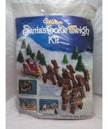 1983 Wilton Santa&#39;s Cookie Sleigh Kit - $24.74