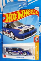 Hot Wheels 2024 HW Turbo Series #144 Audi 90 Quattro Mtflk Blue w/ White... - $3.00