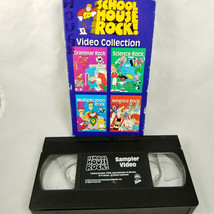 VHS School House Rock Video Collection Grammar Science Multiplication America - £5.58 GBP
