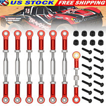 Aluminum Camber Link with Rod Ends for Traxxas Slash 1/10 2WD 4X4 Upgrade Parts - £20.49 GBP