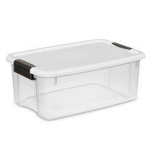 STERILITE 19848006 Ultra Storage Tote with Titanium latches 18 Quart - £19.93 GBP