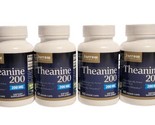 4 Jarrow Formula Theanine 200, 200 mg 60 Veggie Caps Each Best By 02/2025  - $37.61