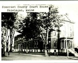 Vtg Postcard 1920s RPPC Skowhegan Maine ME Somerset County Court House UNP - £11.86 GBP