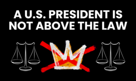 A US President Is Not Above The Law Flag 3x5 FT 2 - $472.42 MXN
