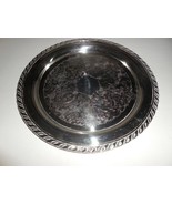 Oneida Silverplate 10 1/4&quot; Round Tray - $13.50 CAD