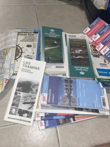 Vintage  Lot of Travel Road Gas Station Maps - £7.50 GBP