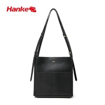 Hanke  Women Leather Bag Natural Full Grain Cowhide One Shoulder Handbag H31025 - £99.93 GBP