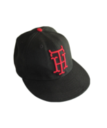 New Era Tommy Hilfiger TH 59FIFTY Fitted Hat Black Size 7 1/8 56.8CM 100... - $445.62 MXN
