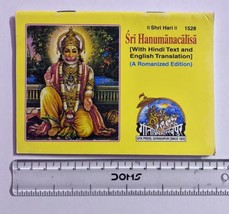 2 Pc X Shree Hanuman Chalisa In Hindi and English Hindu Religious Book F... - $11.75