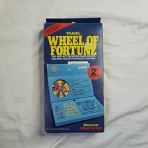 Travel Wheel of Fortune Game Pressman Vintage - $18.80