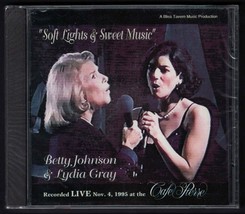Betty Johnson &amp; Lydia Gray CD &quot;Soft Lights &amp; Sweet Music&quot; SEALED BX2 - £8.52 GBP