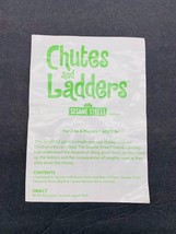 Chutes And Ladders 2006 Sesame Street Replacement Game Parts Pieces You Pick A,H - £4.00 GBP