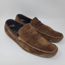 To Boot New York Men’s Driving Loafers Size 8 Brown Suede Shoes Adam Der... - £48.88 GBP