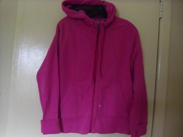 ATHLETA THICK PINK HOODIE SWEATER JACKET - SIZE L - $951.63 MXN
