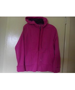 ATHLETA THICK PINK HOODIE SWEATER JACKET - SIZE L - $68.51 CAD