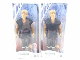 Lot of 2 Disney Frozen II Kristoff Action Figure 11” Doll 2019 Age 3+ Kids Toy - £18.55 GBP