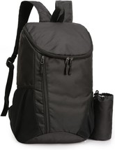 Outdoor Travel Camping Daypack Foldable, Waterproof And Wear-Resistant, Black. - £23.55 GBP