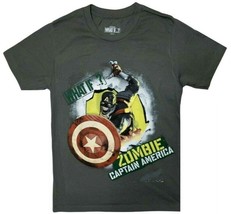 Marvel Studios What If...? Captain America Zombie Men Graphic T-Shirt (X... - £11.86 GBP