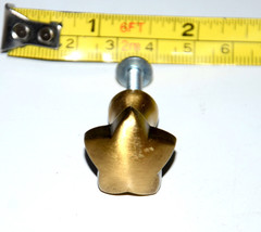 gold star knob handle cabinet pull - £2.32 GBP