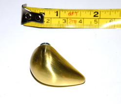 small gold knob handle cabinet pull - $2.96