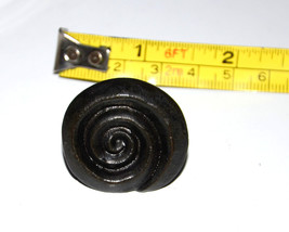 antique bronze snail knob handle cabinet pull - $3.95