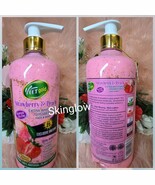  Original VeetGold Strawberry &amp; Peach Shower Bath 1000ml With Spf 25 - $63.16 CAD