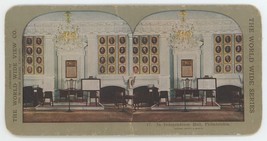 c1900&#39;s Colorized Stereoview  In Independence Hall, Philadelphia PA - £7.46 GBP