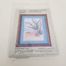 Something Special #50249  Counted Cross Stitch Kit Conch Shell 1986 - £7.39 GBP