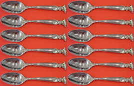 Romance of the Sea by Wallace Sterling Silver Teaspoon Set 12 pieces 6 1/8" - $1,359.56 CAD